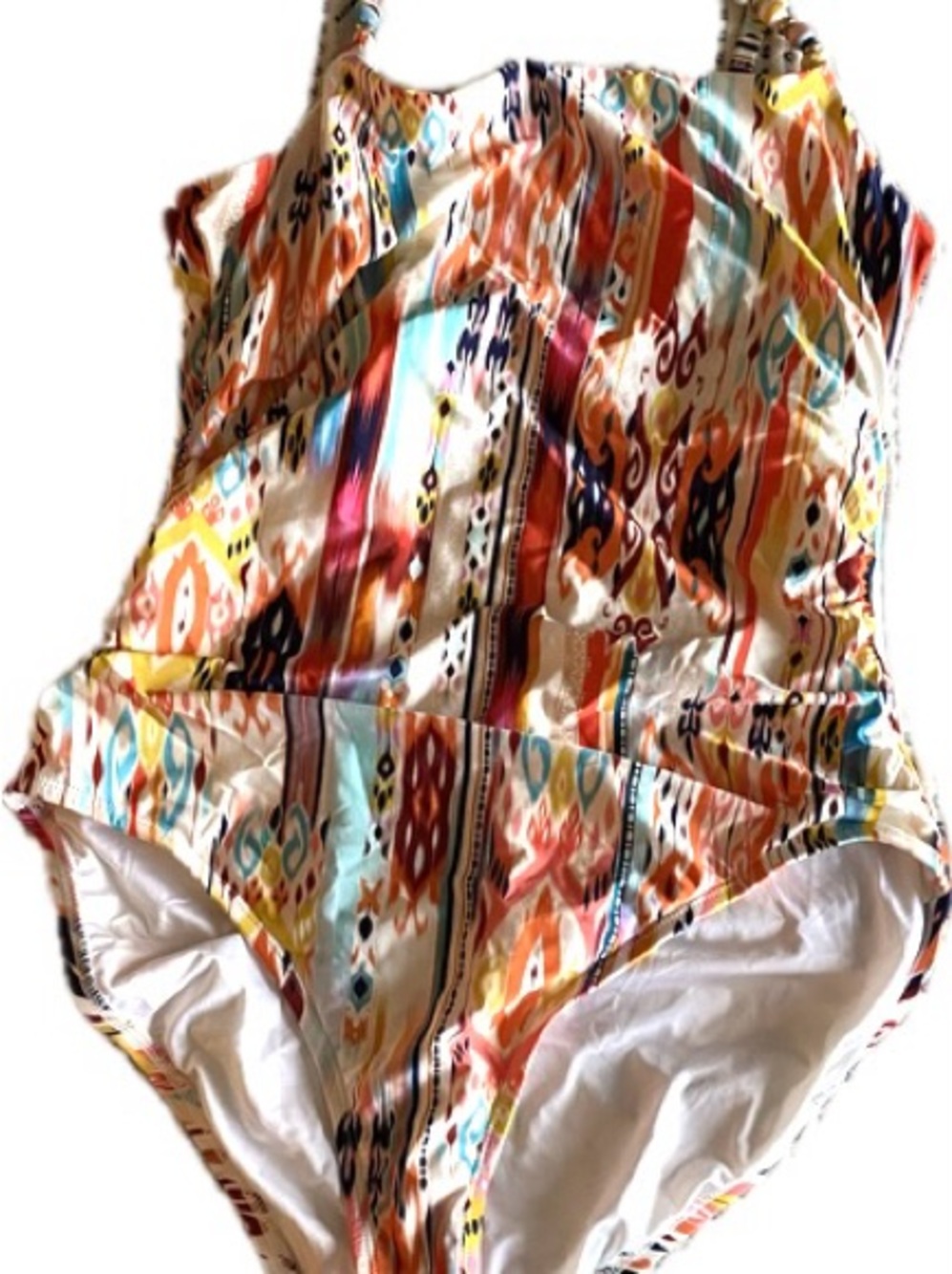 La Blanca Multicolor graphic print One-Piece Swimsuit. Unworn